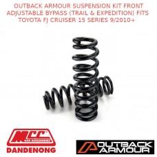 OUTBACK ARMOUR SUSP KIT FRONT ADJ BYPASS TRAIL&EXPD FITS TOYOTA FJ CRUISER 9/10+